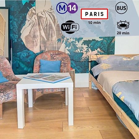 Ferienwohnung Le Chic Audonien - Cozy Nest Before Gates Of Paris - Access From Cdg & Orly Airports - Wi-Fi - Smart Tv Saint-Ouen  Exterior foto